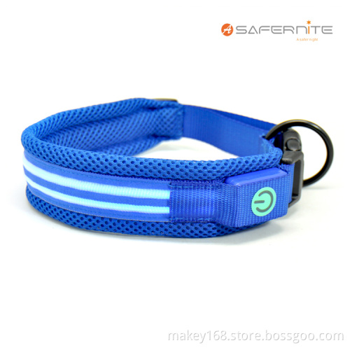 Comfortable Led Illuminated Safety Pet Dog Collars